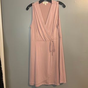 Mauve Wrap Dress